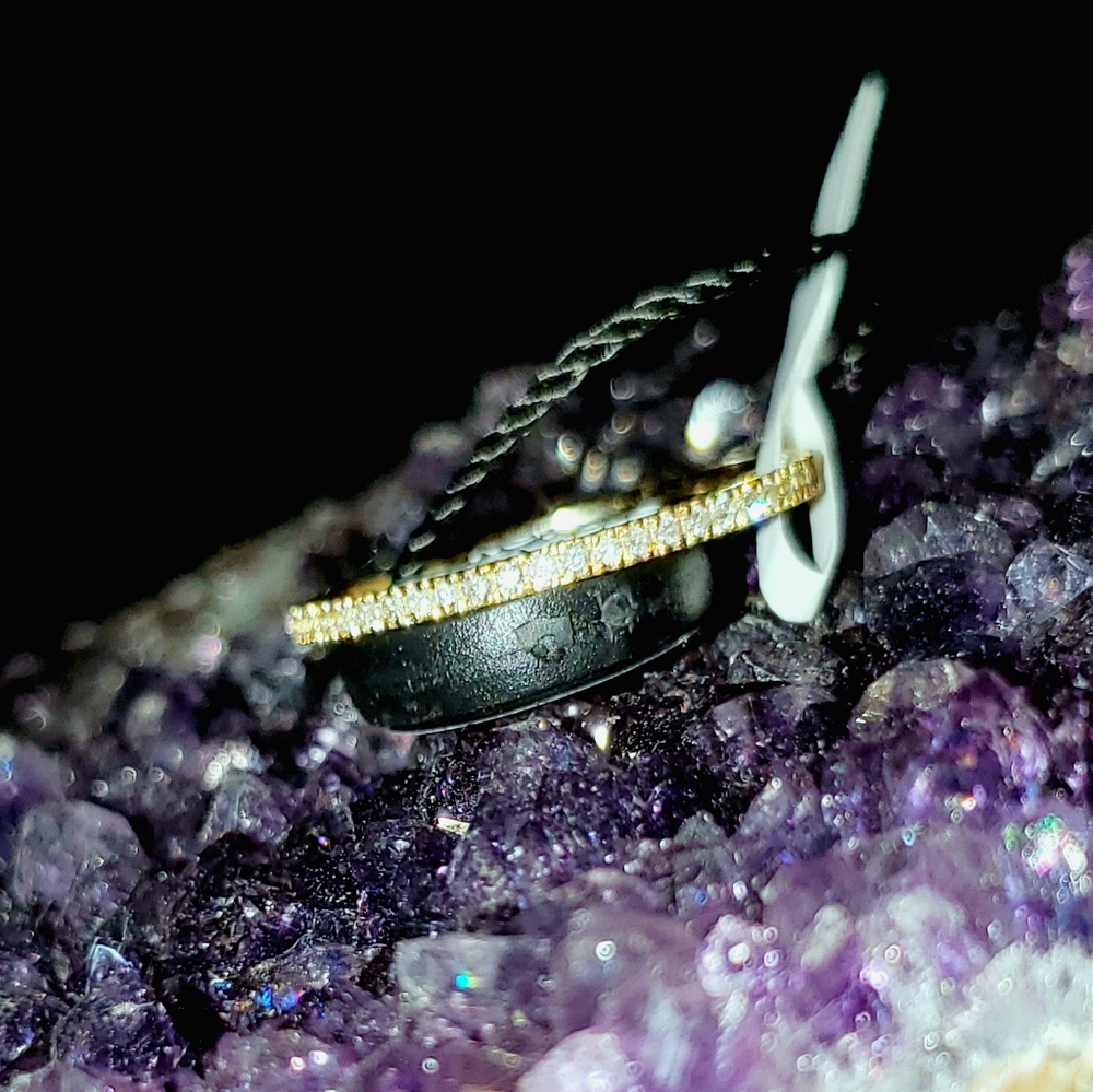 14K Diamond Full Eternity Band Ring NWT